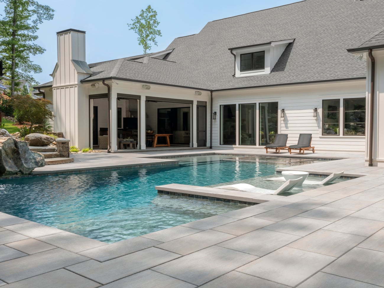 (No 1208-2) Beleg 27インチ グレー BLU GRANDE HD² SLAB SMOOTH CHAMPLAIN GREY | Techo-Bloc