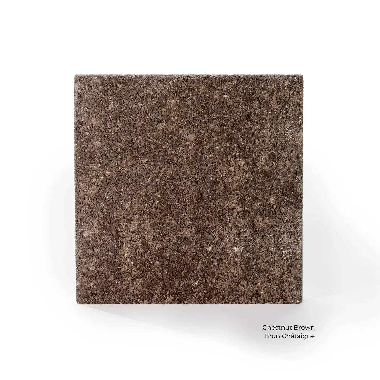 SAMPLE PIECES 3.375 X 3.375 - SEPIA BROWN - SAINT-OXFORD | Techo-Bloc