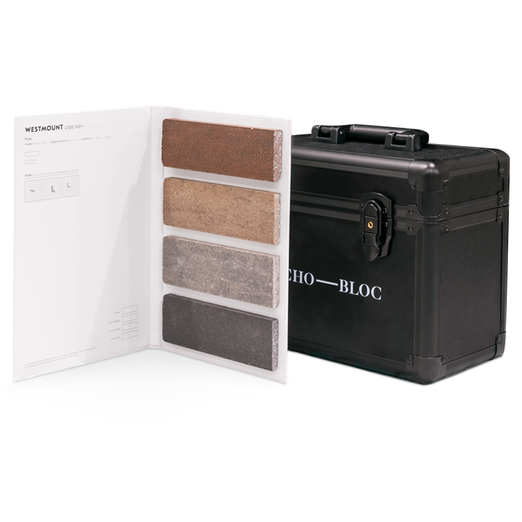 Techo Bloc Sample Briefcase