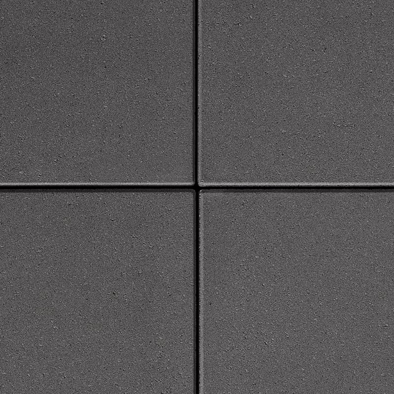 Techo-Bloc Sleek Paver Onyx Black with a smooth texture, featuring minimalist, large tiles for a clean, modern outdoor space.