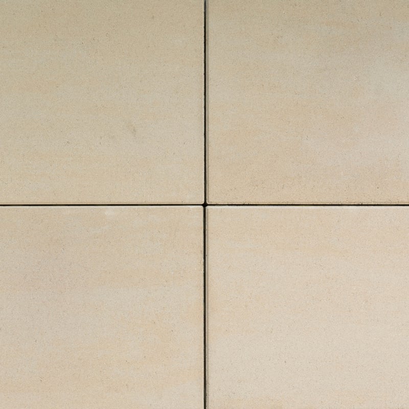 Techo-Bloc Sleek Paver Beige Cream, featuring a smooth texture with clean edges, ideal for modern patios or walkways.