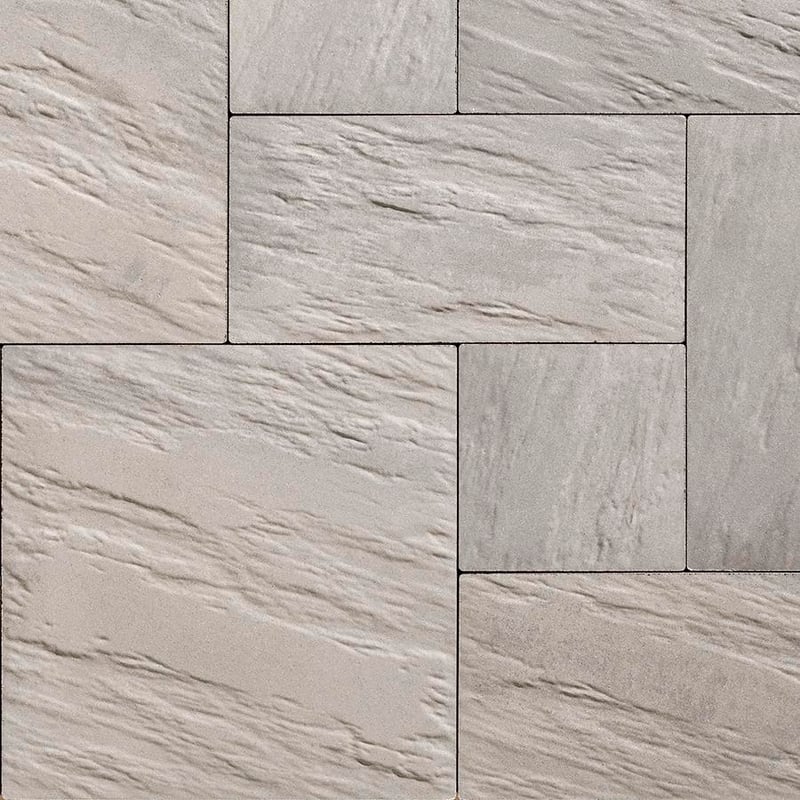 Techo-Bloc Everest Slab Greyed Nickel