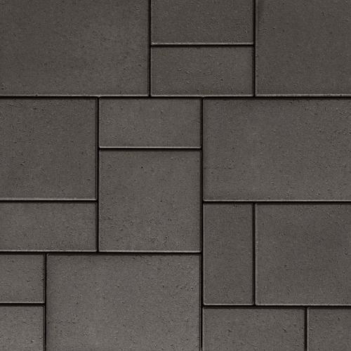 Techo-Bloc Blu 60 mm Smooth Onyx Black