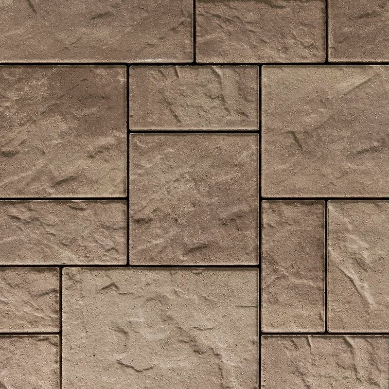 Techo-Bloc Blu 60 Slate Chestnut Brown