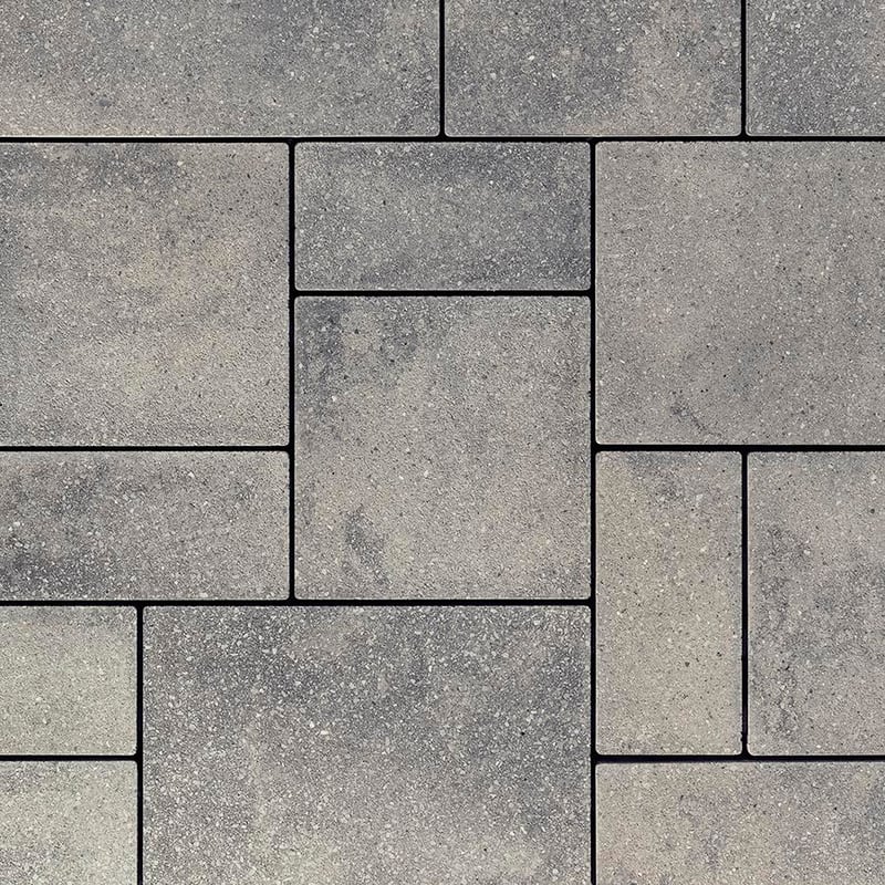 Techo-Bloc Blu 80 Polished paver Shale Grey