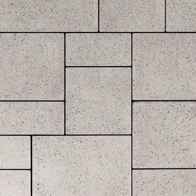Techo-Bloc Blu 80 Polished paver Greyed Nickel