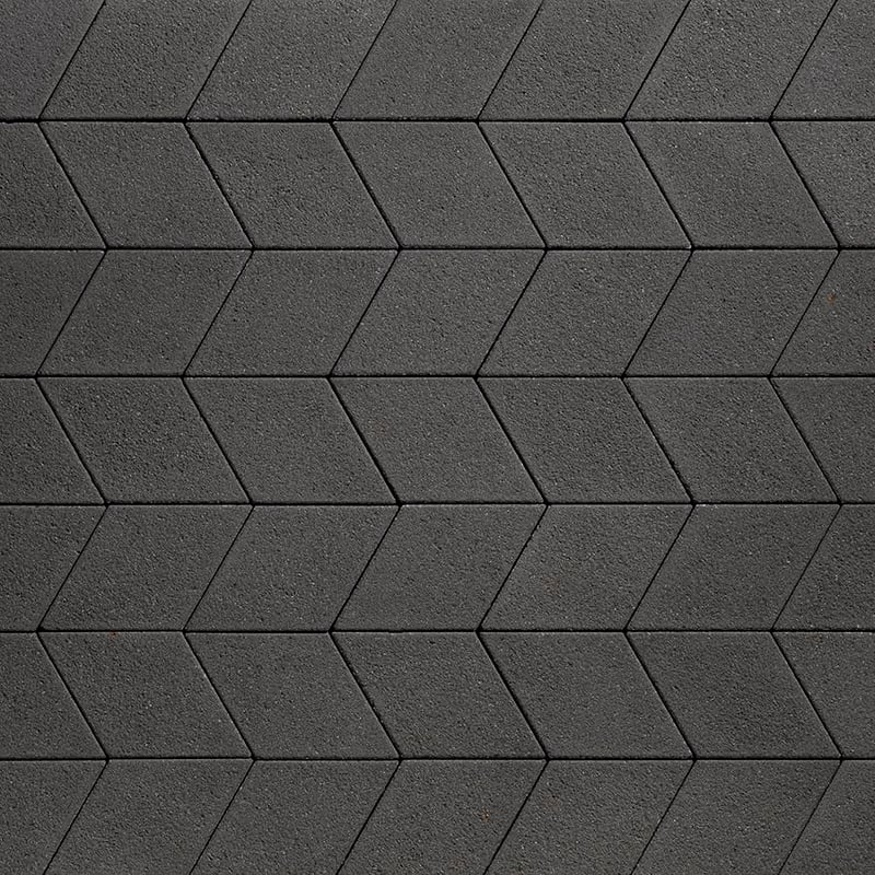Techo-Bloc Diamond Granitex paver Onyx Black