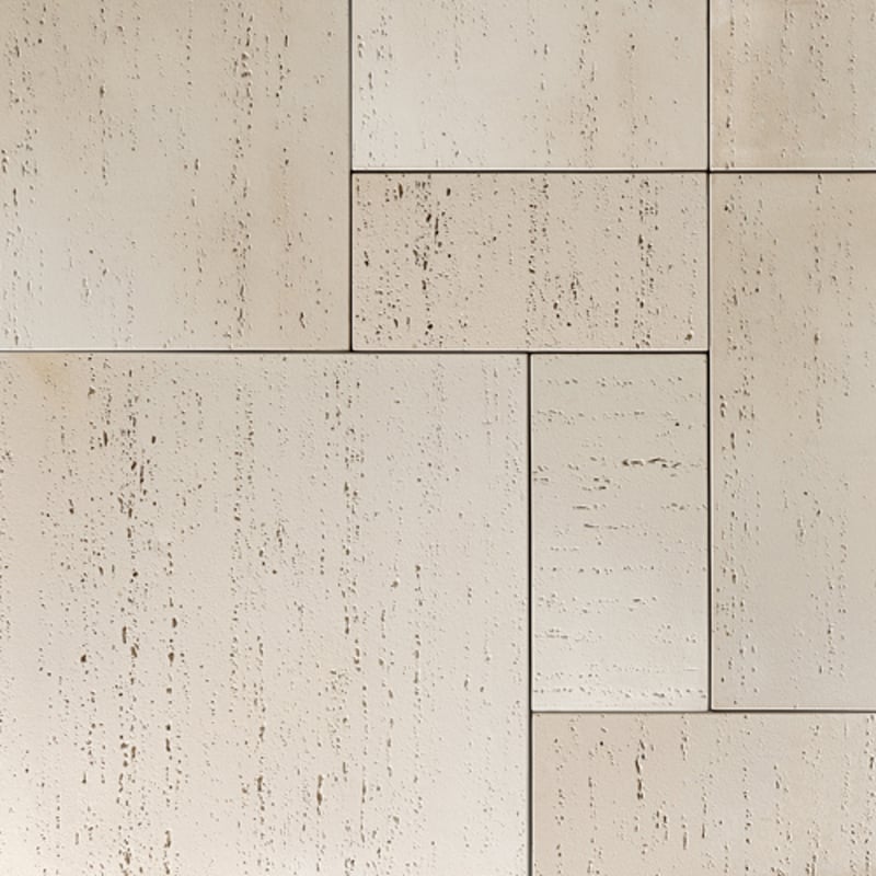 Techo-Bloc Travertina Raw Slabs Ivory