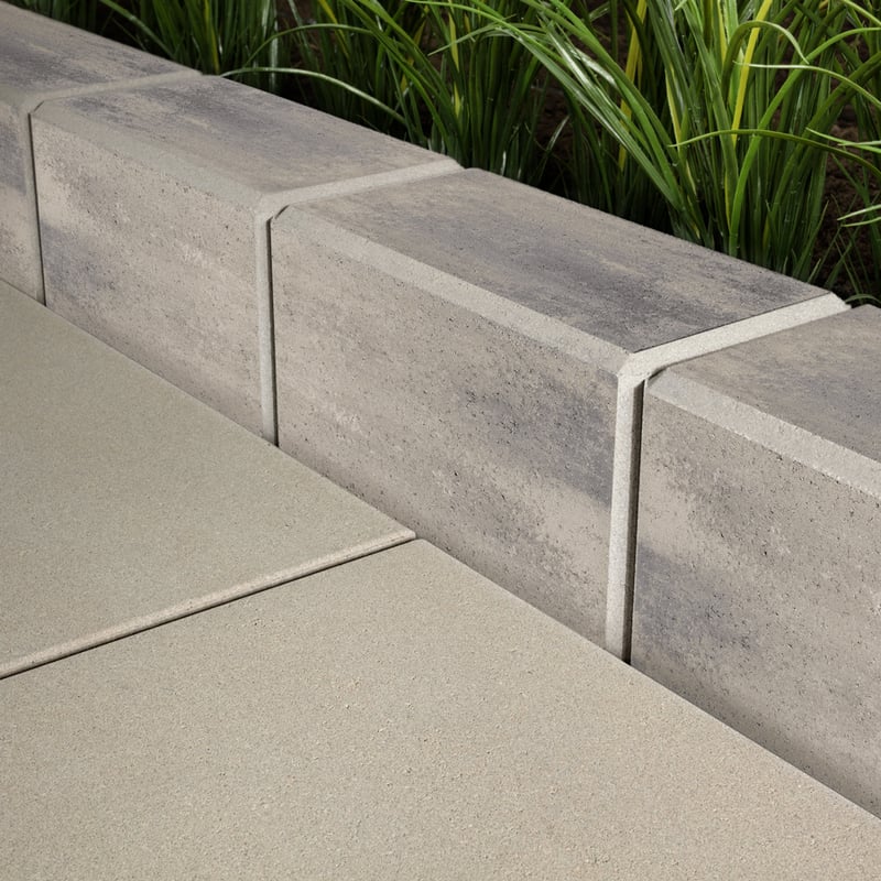 Techo-Bloc Raffinato Smooth Edges Shale Grey 8897 R E V (2)