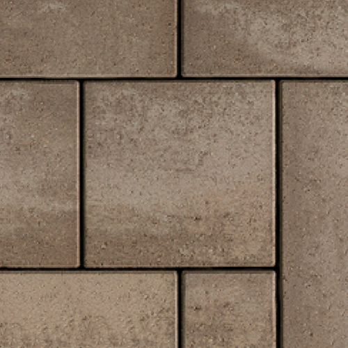 Techo-Bloc Venetian Overlay Smooth Chestnut Brown