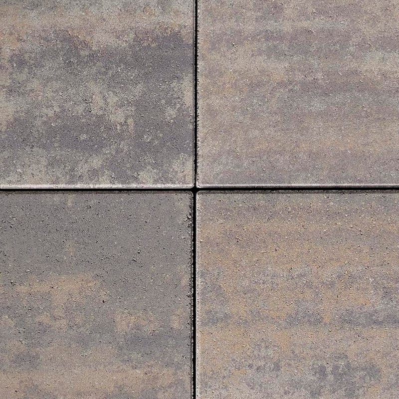 Techo-Bloc Sleek Paver Champlain Grey with smooth texture, showcasing a close-up of the modern, clean surface.