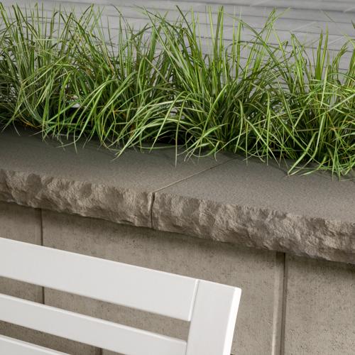 Techo-Bloc York Cap Rock Garden Brown