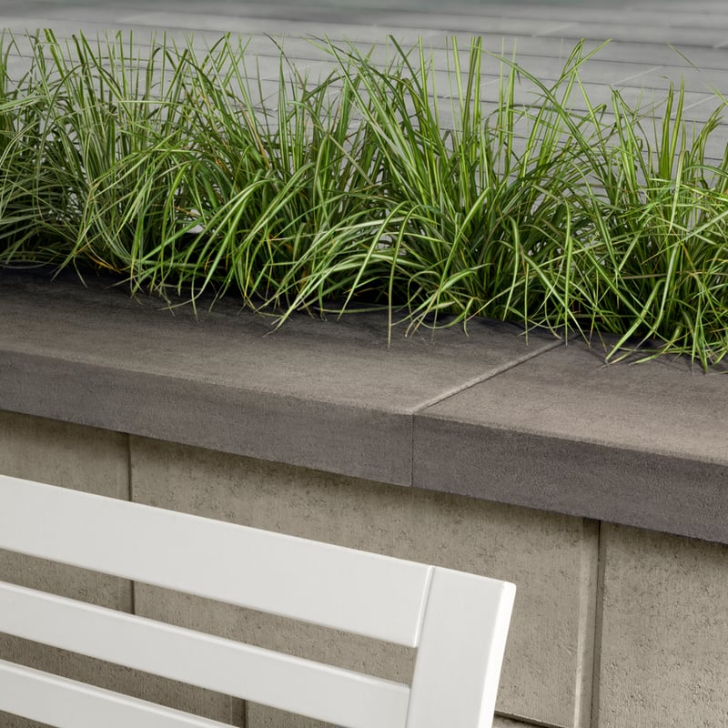 Techo-Bloc Raffinato Cap Shale Grey 9538 C S T