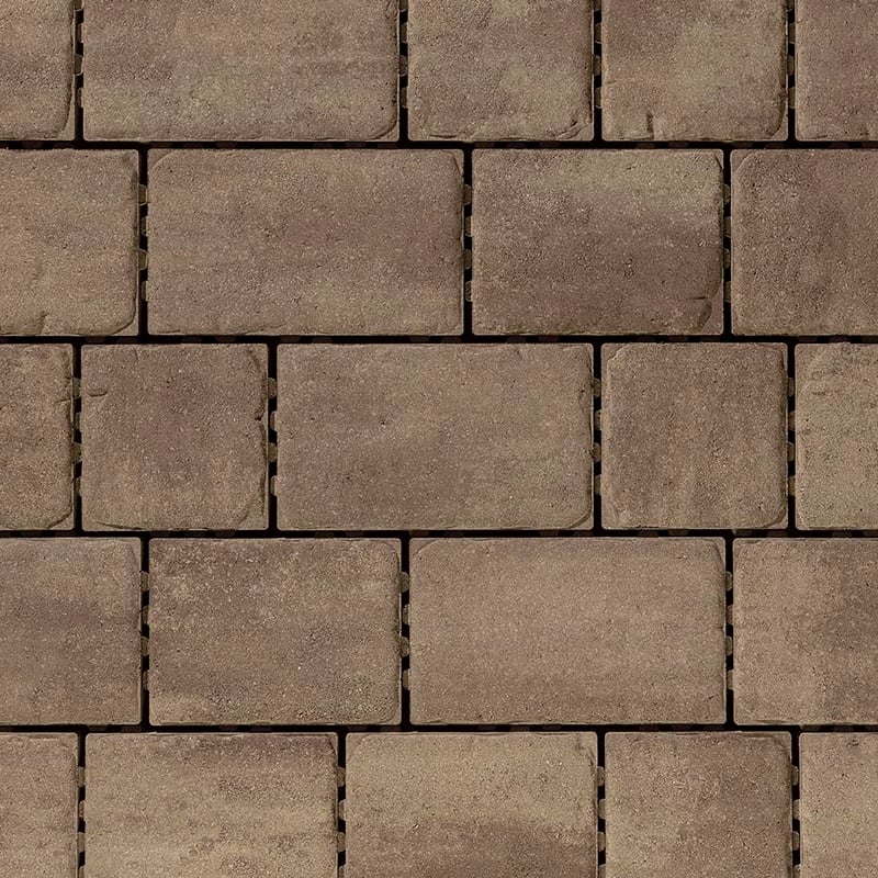 Techo-Bloc Pure Paver Chestnut Brown R E V