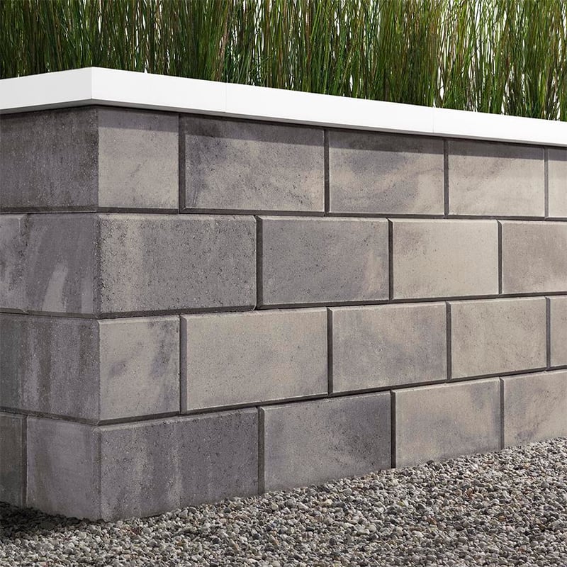Techo-Bloc G-Force Wall Shale Grey