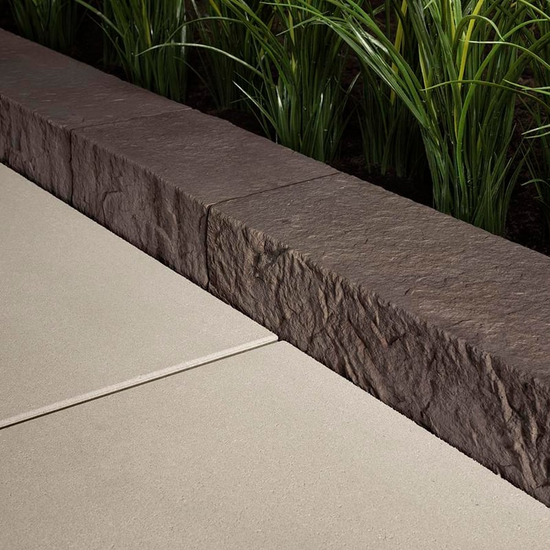 Techo-Bloc Rocka Edges Chocolate Brown