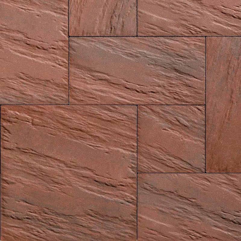 Techo-Bloc Everest Slab Merlot