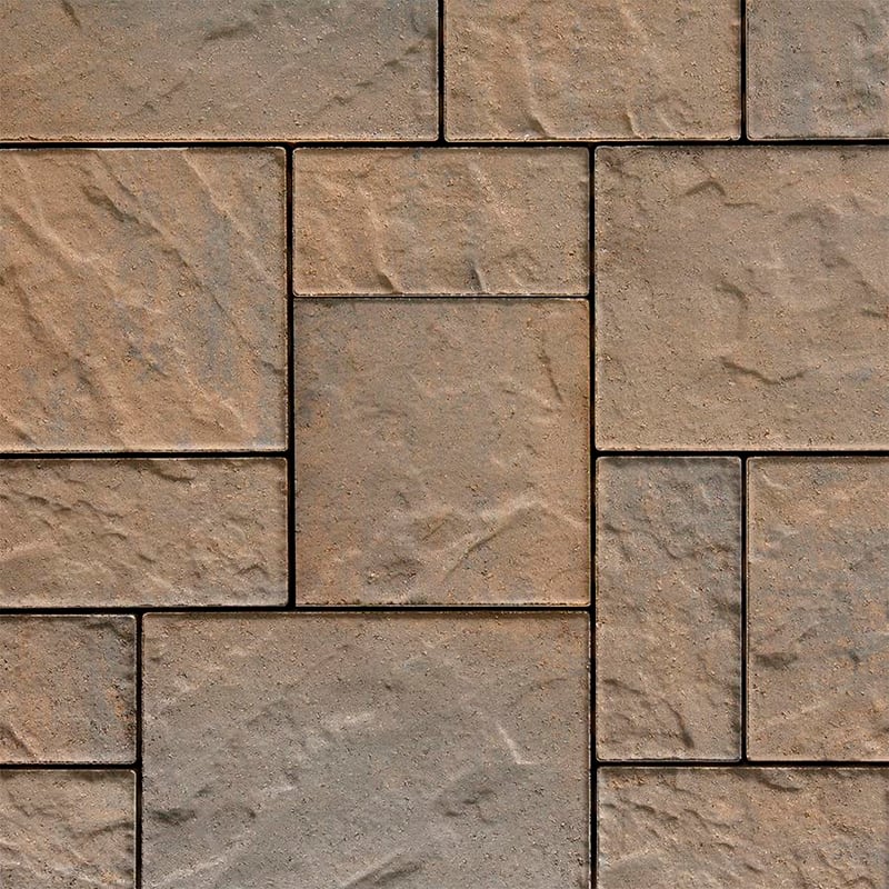 Techo-Bloc Blu 60 Slate Sandle Wood
