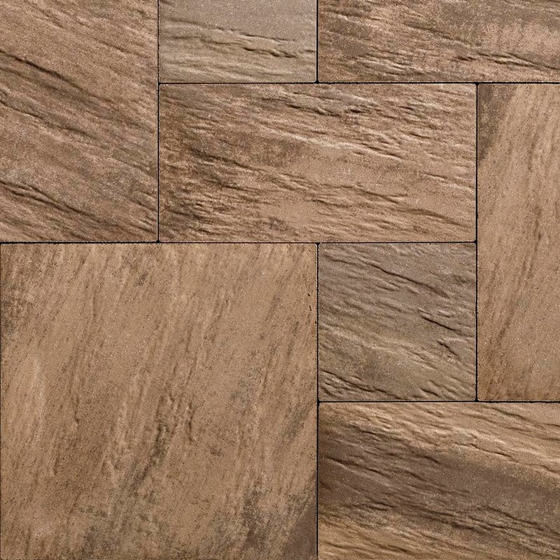 Techo-Bloc Everest Slab Chestnut Brown