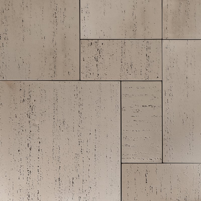 Techo-Bloc Travertina Raw Slabs Rock Garden Brown