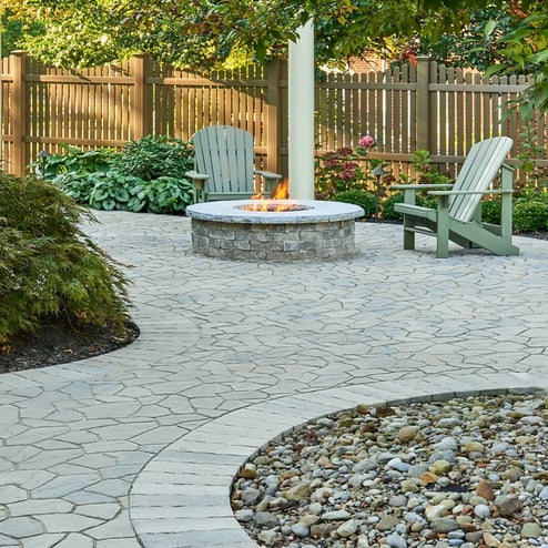VALENCIA FIRE PIT CHAMPLAIN GREY | Techo-Bloc