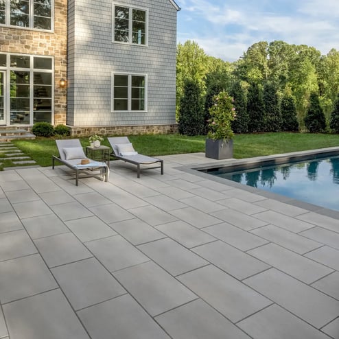 BLU 60 MM HD², SLAB, SMOOTH, GREYED NICKEL | Techo-Bloc