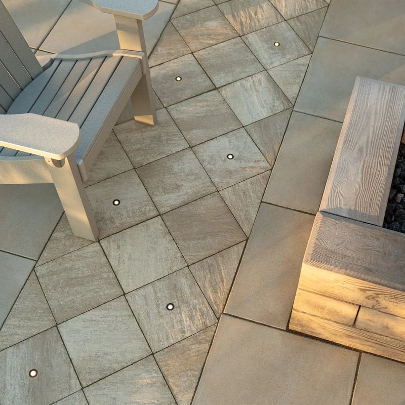 EVEREST HD², 250X250, SLATE, CAFFE CREMA | Techo-Bloc