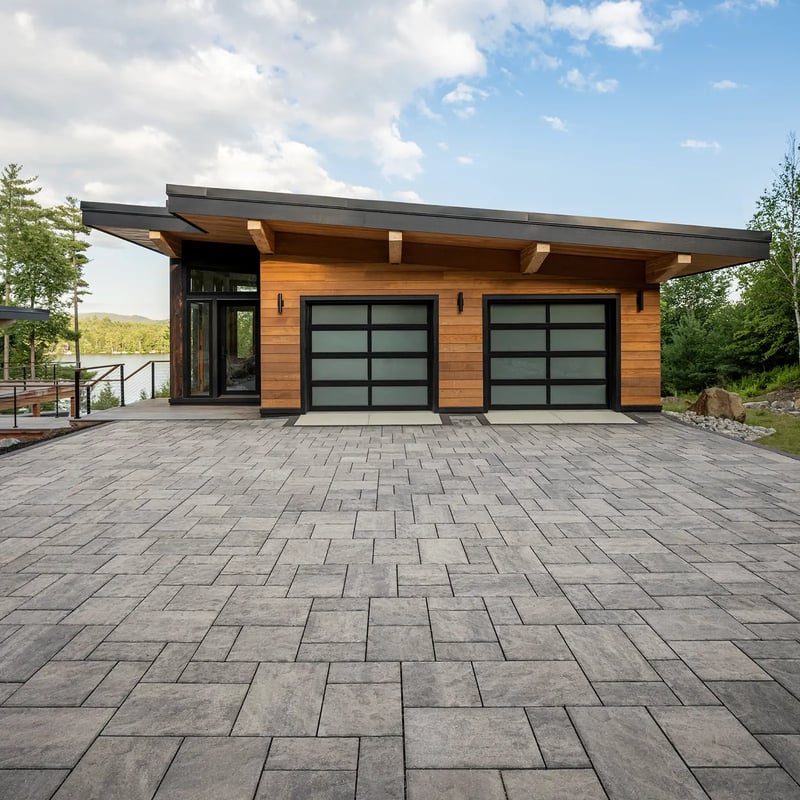 BLU 80 MM HD² (6X13), SLATE, SHALE GREY | Techo-Bloc