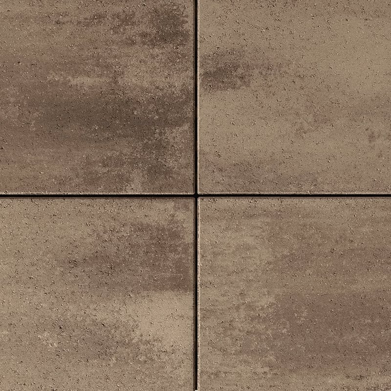 BLU GRANDE, SLAB, SMOOTH, [10 ROWS] CHESTNUT BROWN | Techo-Bloc