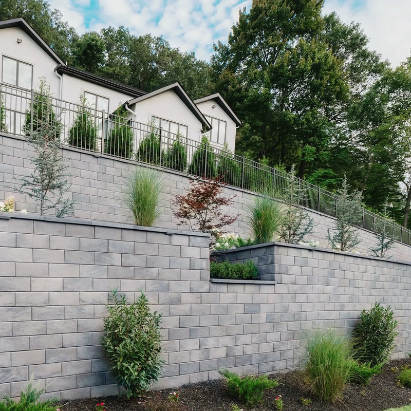 G-FORCE WALL REGULAR SMOOTH CHAMPLAIN GREY | Techo-Bloc