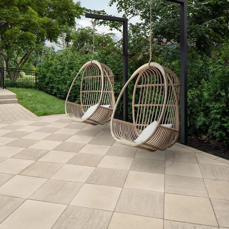 INDUSTRIA 600X600X60 HD² [11ROWS], SMOOTH, BEIGE CREAM | Techo-Bloc