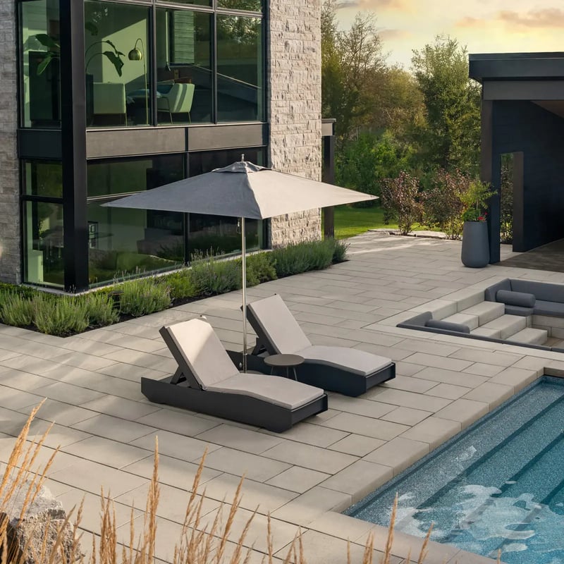 BLU GRANDE HD², SLAB, SMOOTH, GREYED NICKEL | Techo-Bloc