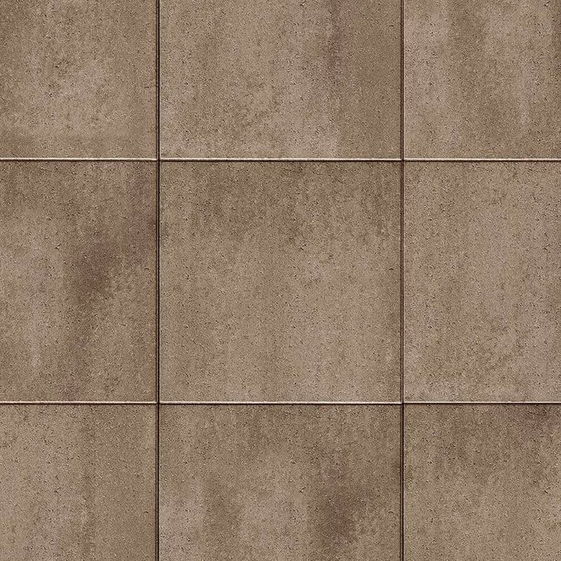 INDUSTRIA 600X600X60 HD², SMOOTH, CHESTNUT BROWN OLD | Techo-Bloc