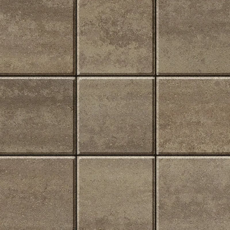 INDUSTRIA 150X150 HD², SMOOTH, CHESTNUT BROWN | Techo-Bloc
