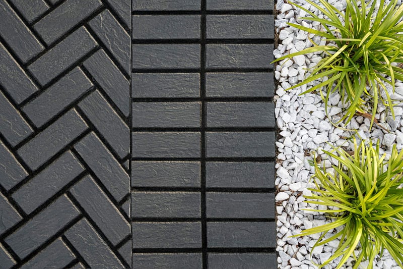 【Mika】 MIKA HD² PAVER, KLEANBLOC, ONYX BLACK | Techo-Bloc