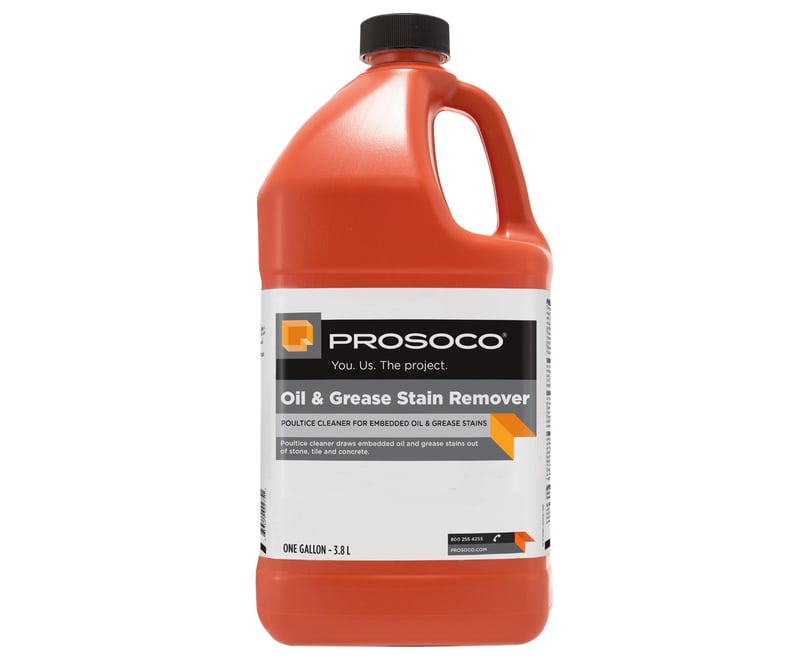 Techo-Bloc | Prosoco - Oil and grease stain remover | Techo-Bloc