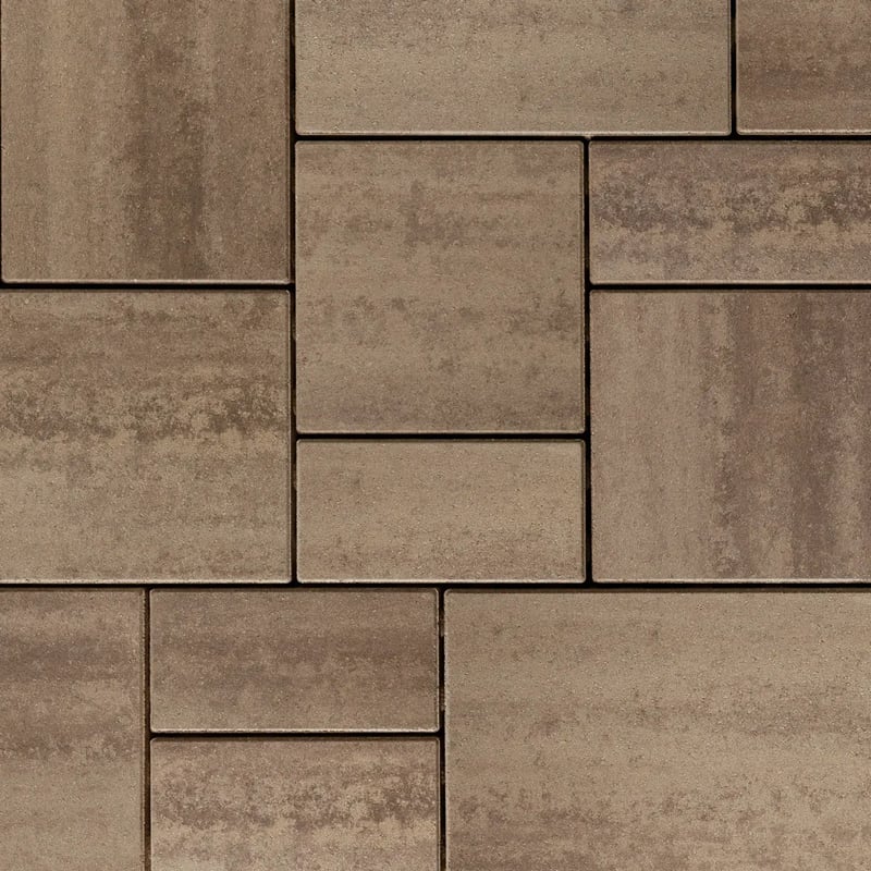 BLU 60MM HD² SLAB SMOOTH CHESTNUT BROWN | Techo-Bloc