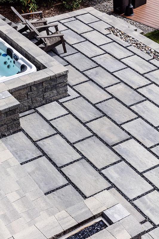 M A I N patio paver slabs Blu Grande Slate dalle de patio A00430 05 371
