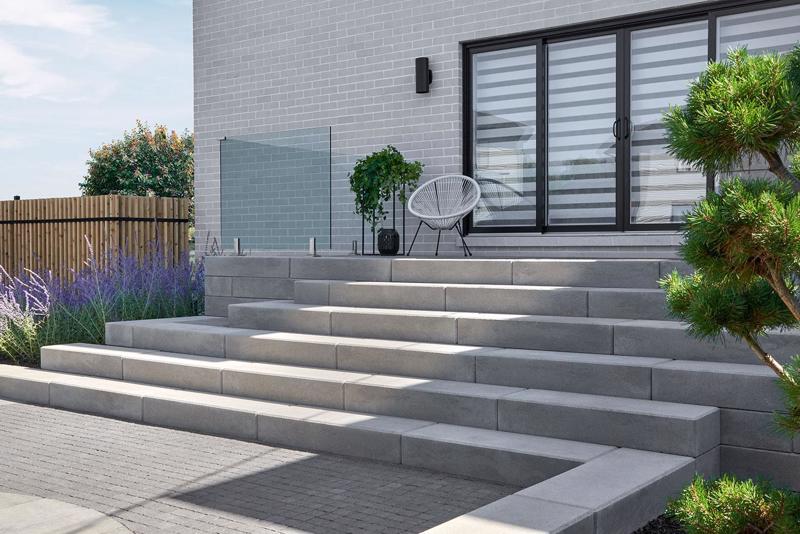 Outdoor steps and stairs Raffinato Step marches extérieurs F V2 2020 C A065 D S C7224