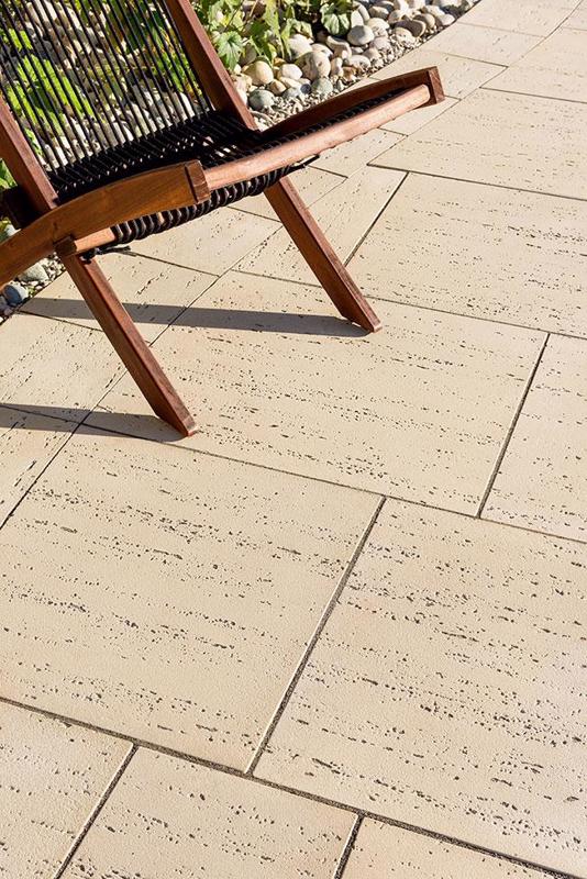 Patio paver slabs Travertina Raw dalle de patio 2019 C A024 7004 F