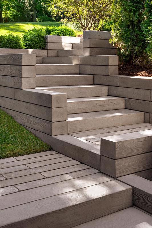M A I N outdoor steps and stairs Borealis Step marches extérieurs 2022 U S104 Naperville I L J K 01535
