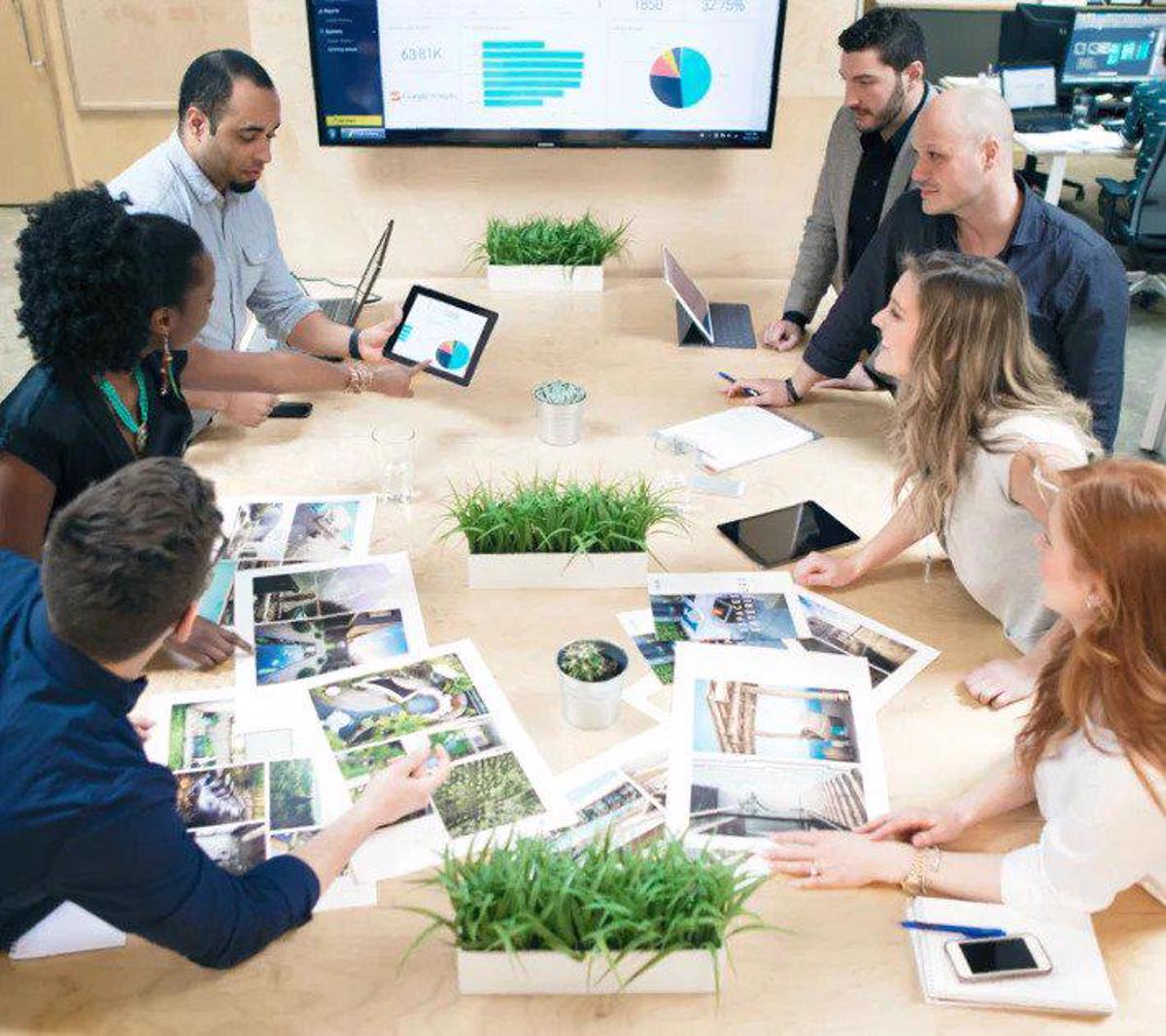 General page departments marketing