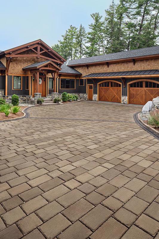 Permeable cobblestone paver Pure pavés perméables 2022 U S107 Alton Bay N H A7 R1970 H D R