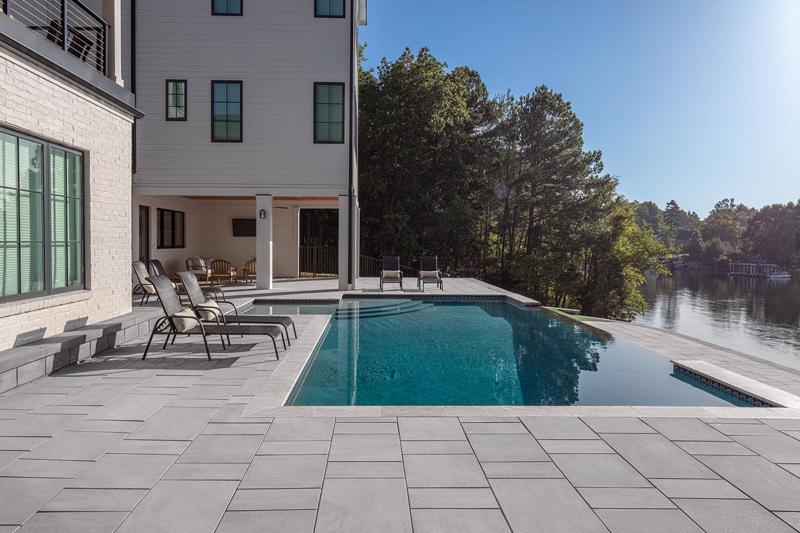 Patio paver slabs Para Smooth dalle de patio 2022 U S117 Lake Norman N C 2 N0 A0496 H D R