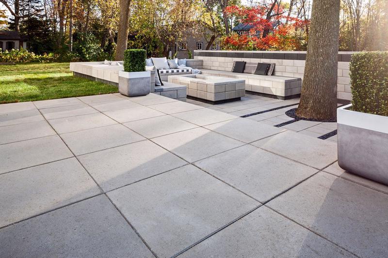 Patio paver slabs Industria Smooth Slabs dalle de patio 01015 05 274