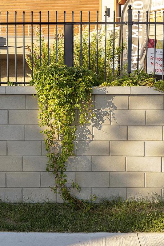 Commercial retaining wall blocks Raffinato Wall Smooth muret 2019 C A010 0100 F