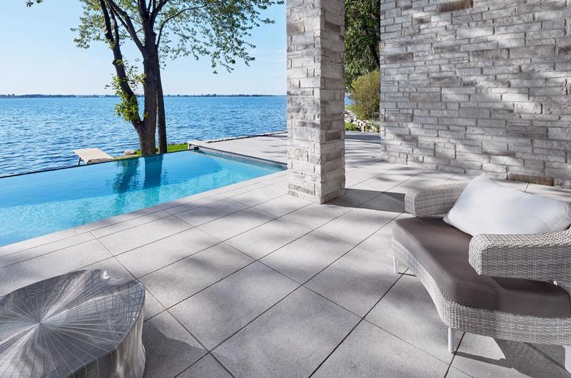 Patio paver slabs Blu Grande Polished dalle de patio 01036 09 0298 V2