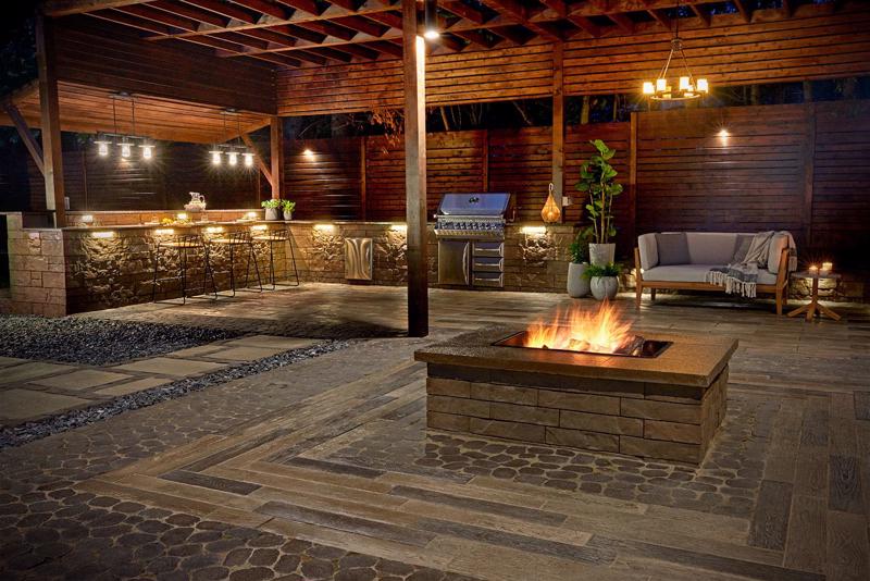 Outdoor firepit Brandon Fire Pit foyer extérieur 01070 0820