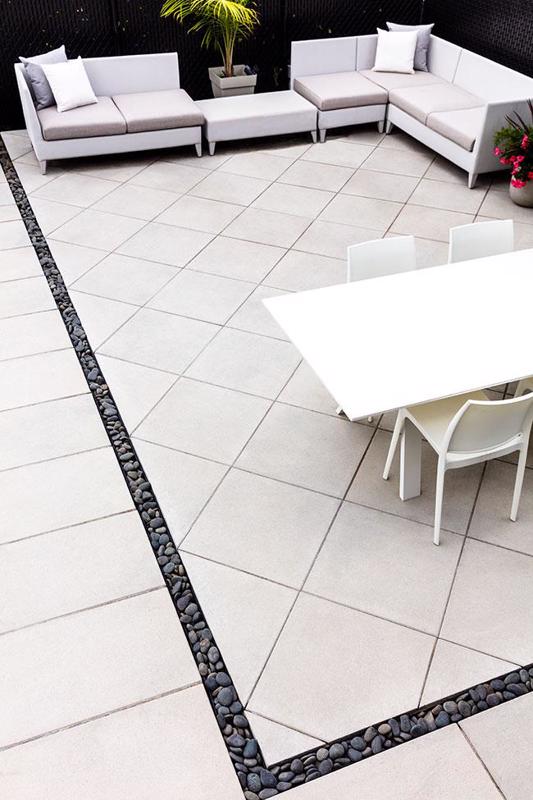 Patio paver slabs Industria Smooth Slabs dalle de patio 01072 05 456